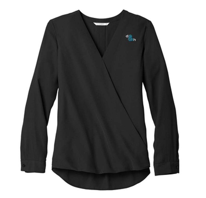Blusa cruzada para mujer D&H