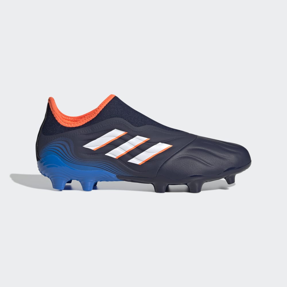 adidas Copa Laceless FG Firm Ground Boots Blue/White/Orange