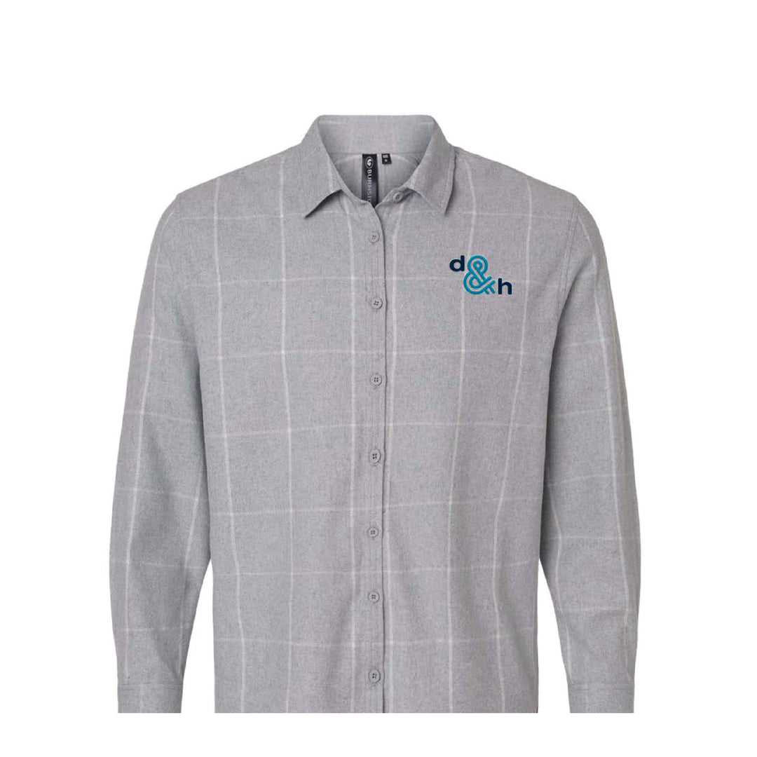 D&H Burnside Women's Boyfriend Flannel