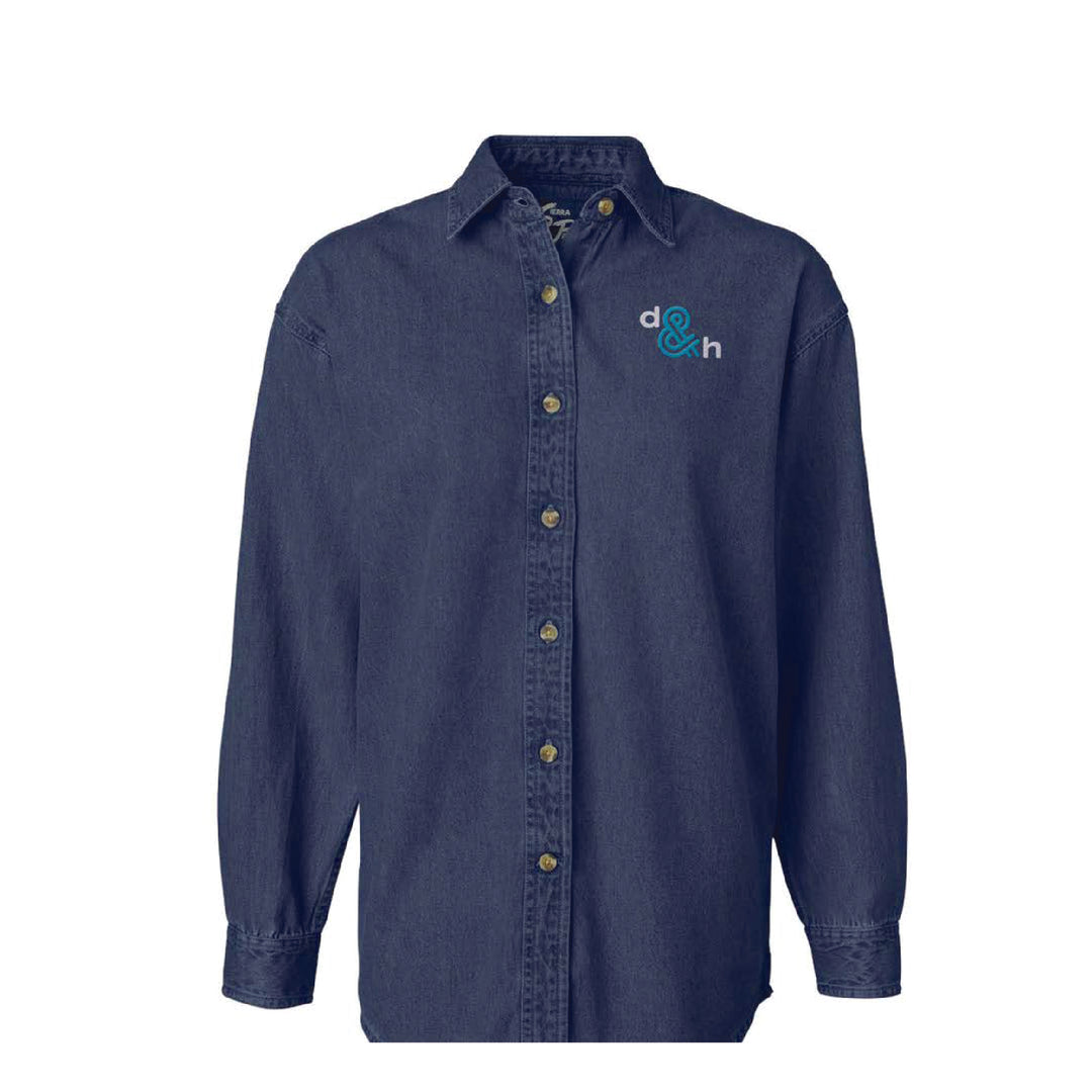 D&H Sierra Pacific Women's Denim LS Shirt