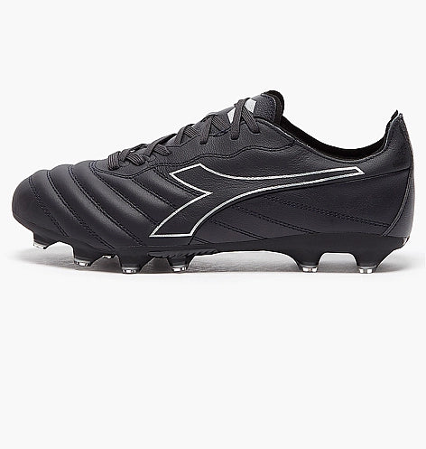 Diadora Brasil Elite LT LP 12 FG Firm Ground football Boots Black