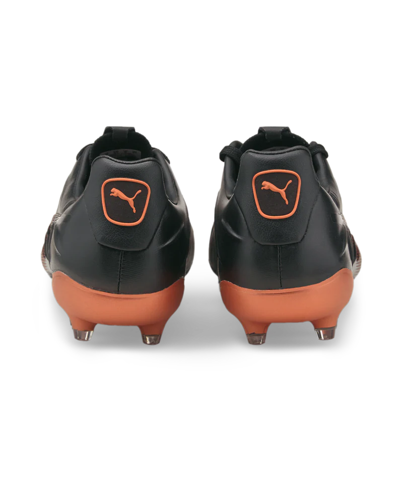 Botas de fútbol para superficies múltiples Puma King Platinum 21 FG/AG Negro/Bronce