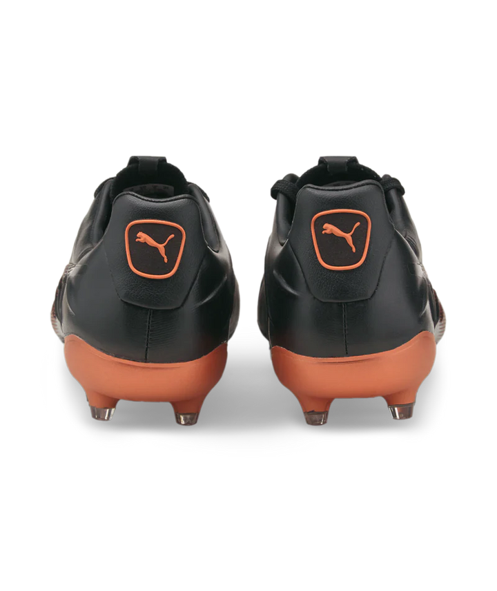 Botas de fútbol para superficies múltiples Puma King Platinum 21 FG/AG Negro/Bronce