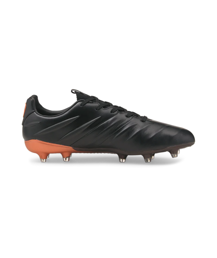 Botas de fútbol para superficies múltiples Puma King Platinum 21 FG/AG Negro/Bronce