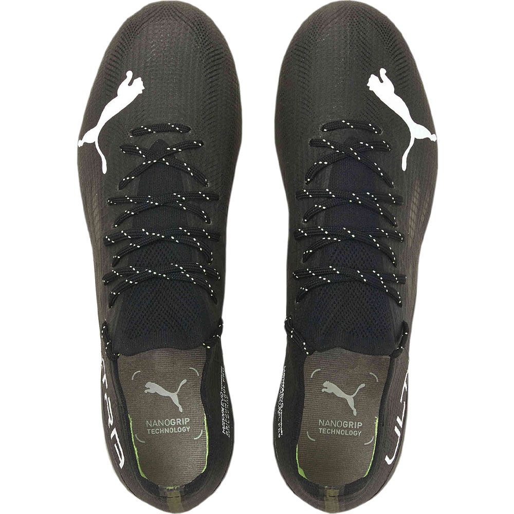 Puma Ultra 1.4 FG/AG Multi-Ground Football Boots Black/White/Fizzy