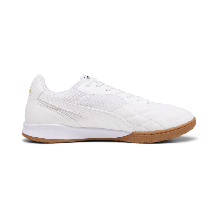 PUMA King Top IT Indoor Shoes White/Gold