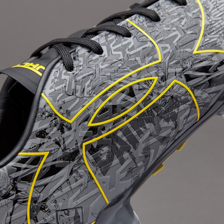 Under Armour Alter Ego Clutch Fit Force 2.0 FG Firm Ground Football Boots Black/Steel/Taxi