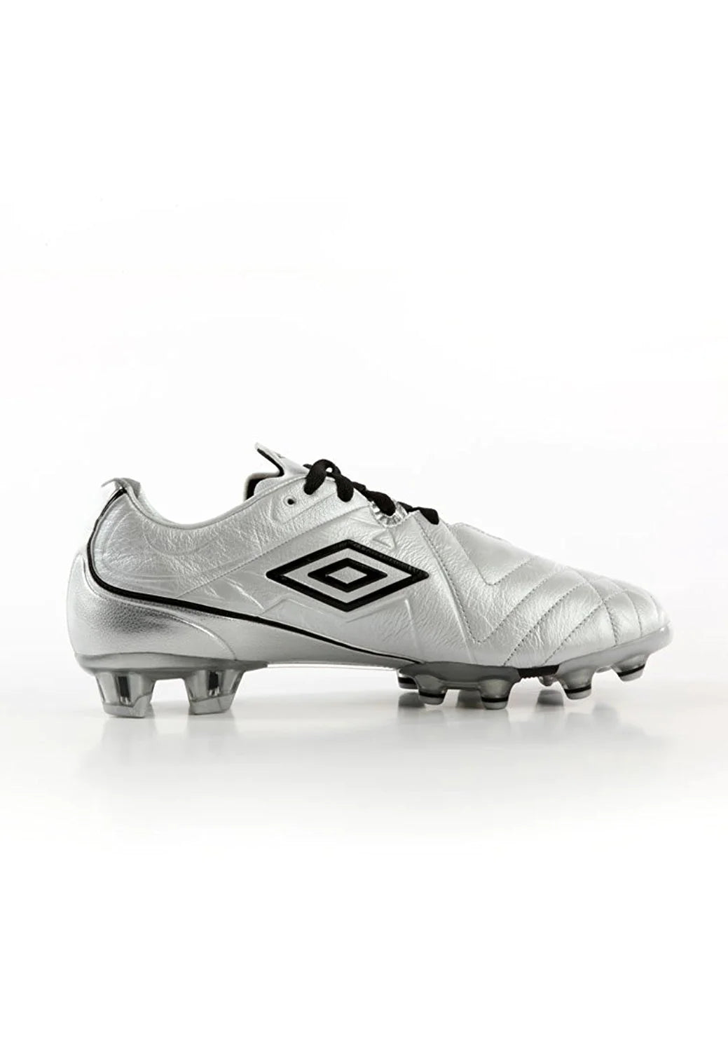 Umbro Speciali Pro 4 HG Hard Ground Football Boots White/Silver