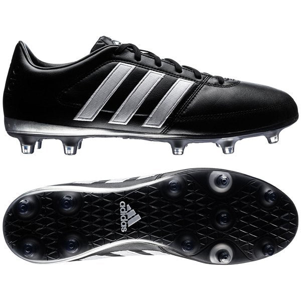 Botas de fútbol para superficies firmes adidas Gloro 16.1 FG Negro/Blanco