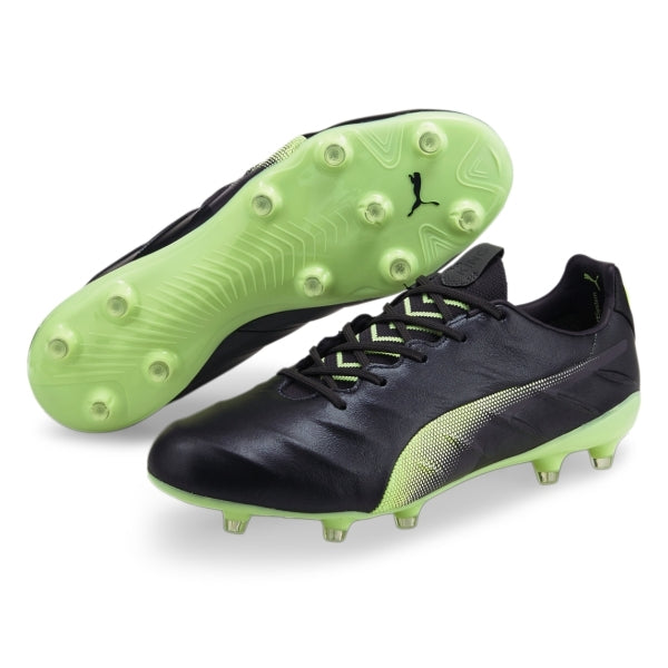 Puma King Platinum 21 FG/AG Multi-Ground Football Bots Asphalt/Fizzy/Periscope
