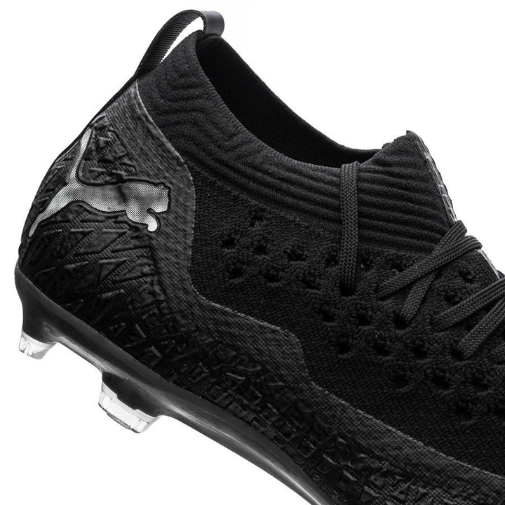 Puma Future 4.2 Net Fit FG Multi-Ground Football Boots Black/Silver