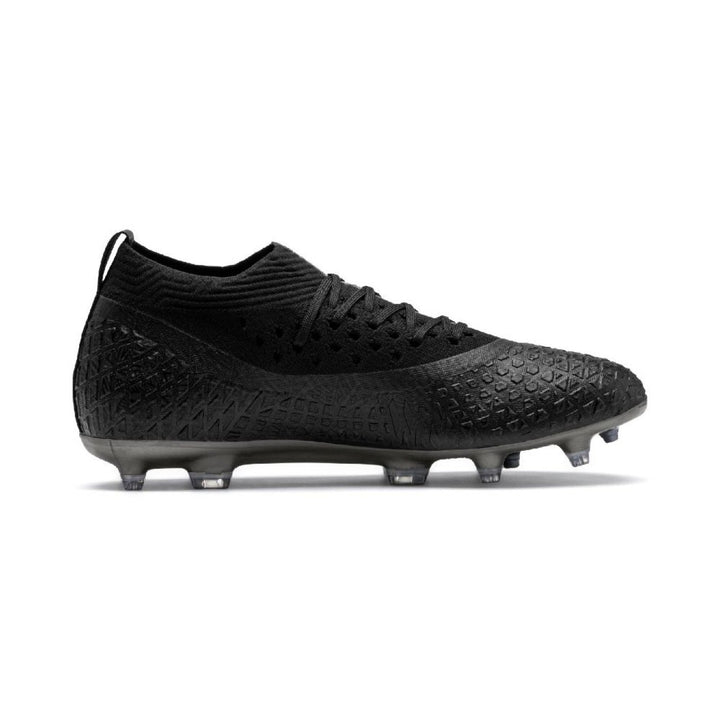 Puma Future 4.2 Net Fit FG Multi-Ground Football Boots Black/Silver