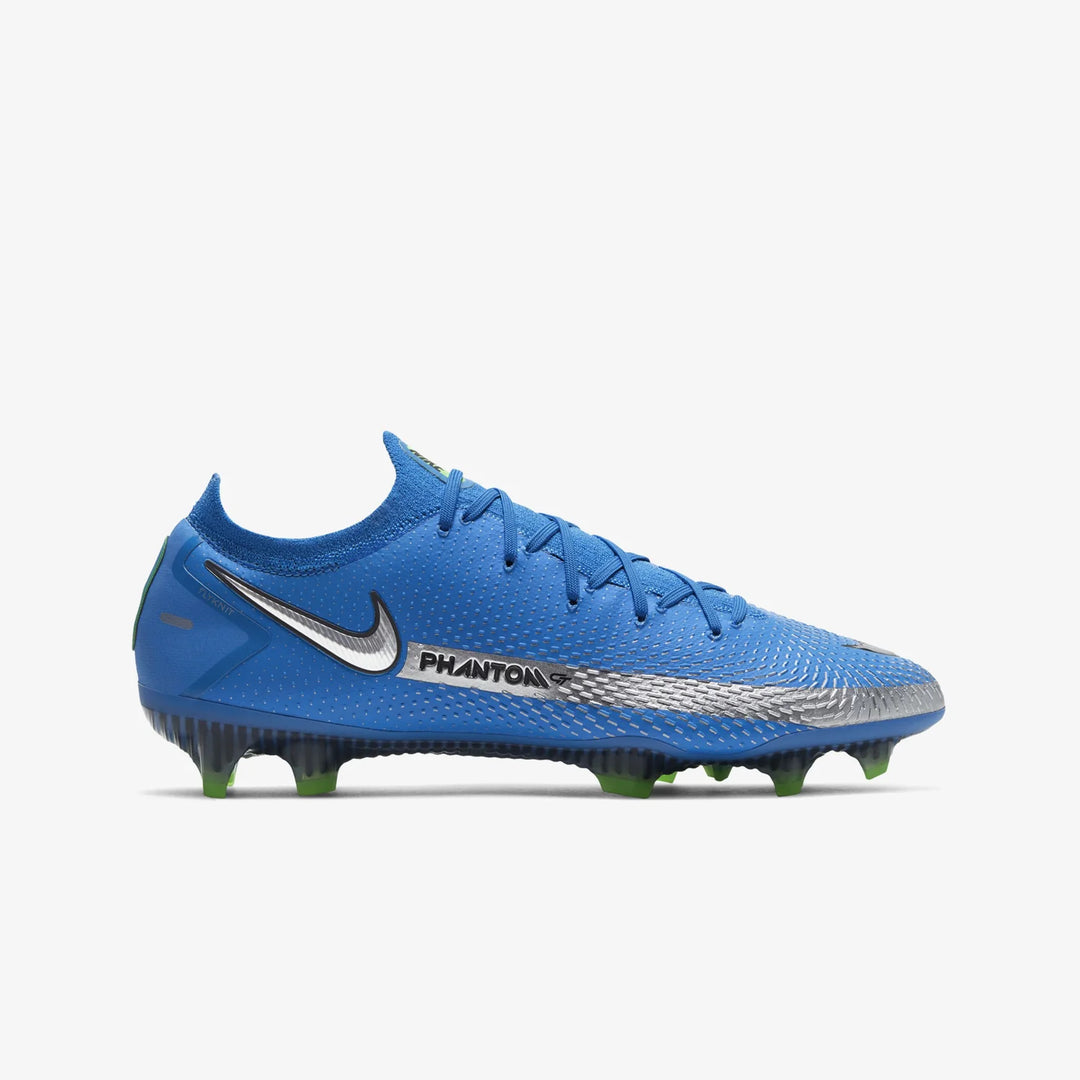 Nike Phantom GT Elit FG Firm Ground Football Boots Blue/Silver