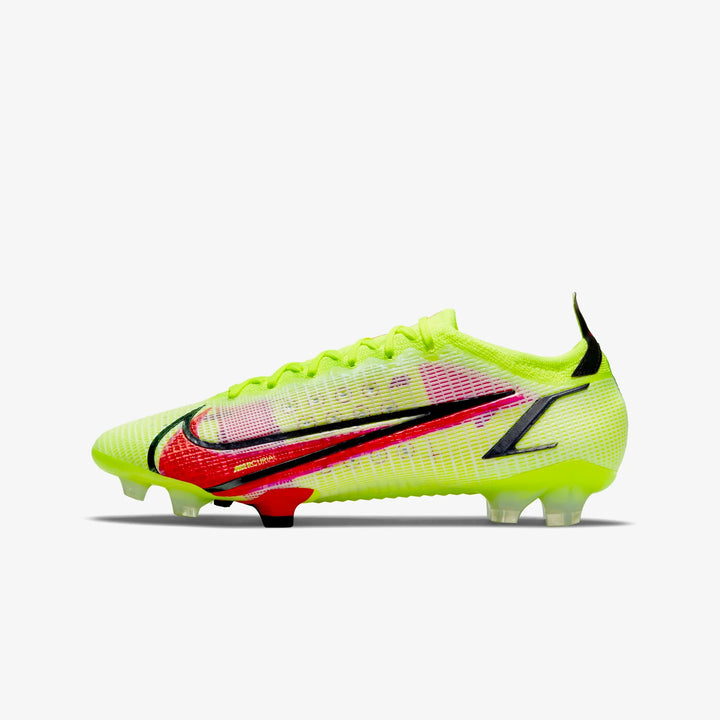 Nike Mercurial Vapor 14 Elite FG Firm Ground football Boots Volt/Bright Crimson/Black