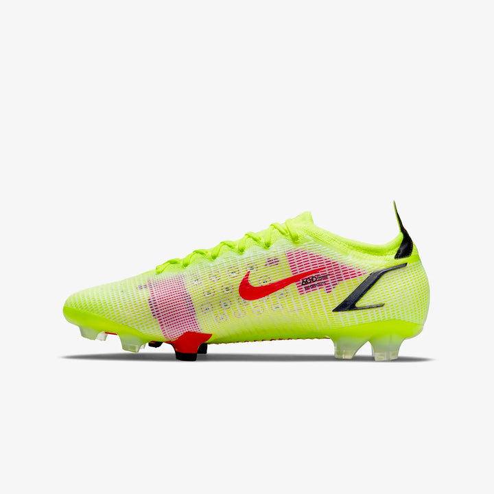 Nike Mercurial Vapor 14 Elite FG Firm Ground football Boots Volt/Bright Crimson/Black