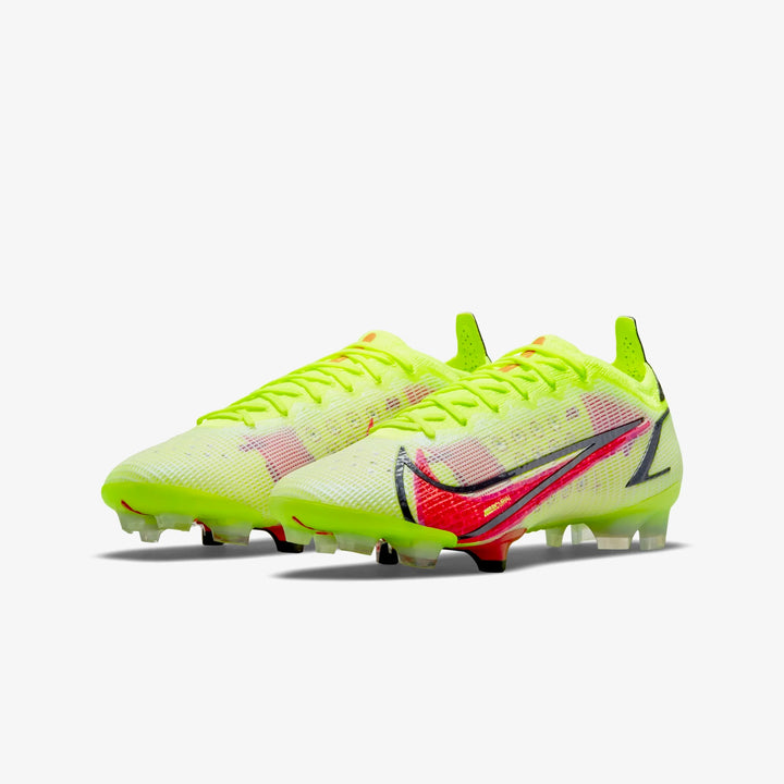 Nike Mercurial Vapor 14 Elite FG Firm Ground football Boots Volt/Bright Crimson/Black