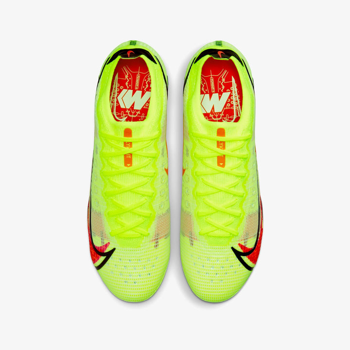 Nike Mercurial Vapor 14 Elite FG Firm Ground football Boots Volt/Bright Crimson/Black