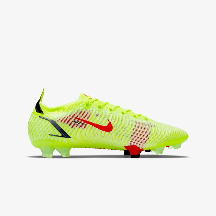 Nike Mercurial Vapor 14 Elite FG Firm Ground football Boots Volt/Bright Crimson/Black