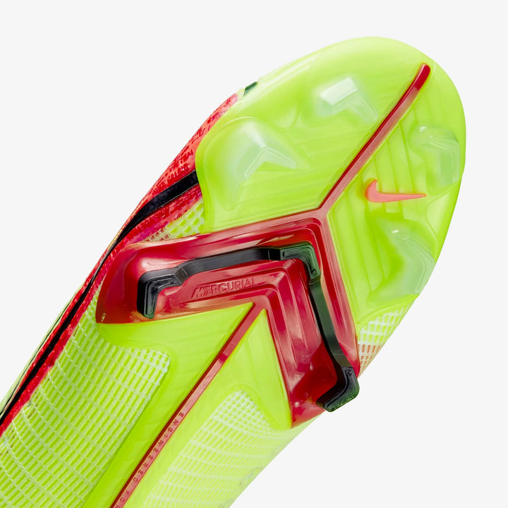 Nike Mercurial Vapor 14 Elite FG Firm Ground football Boots Volt/Bright Crimson/Black