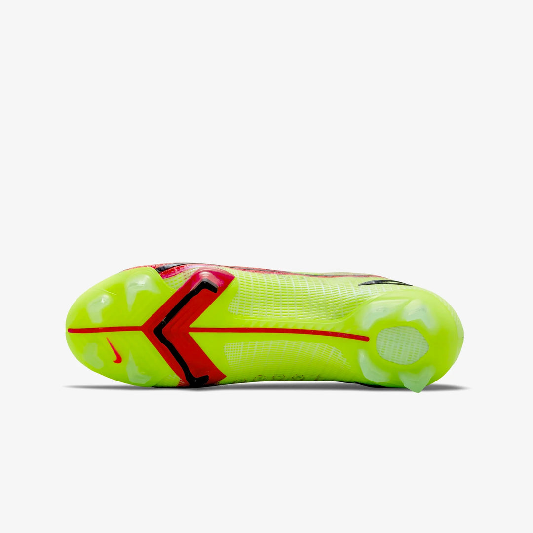 Nike Mercurial Vapor 14 Elite FG Firm Ground football Boots Volt/Bright Crimson/Black