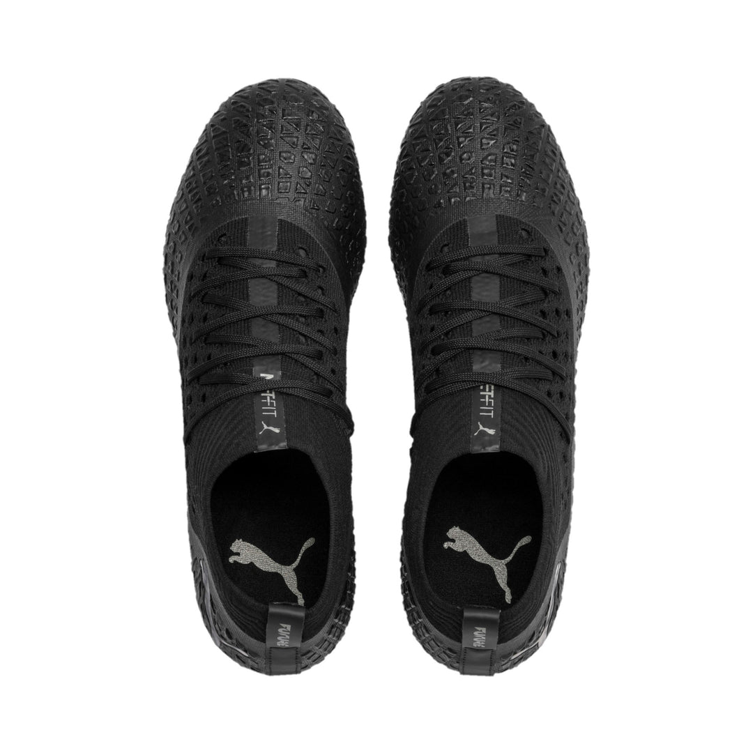 Puma Future 4.2 Net Fit FG Multi-Ground Football Boots Black/Silver