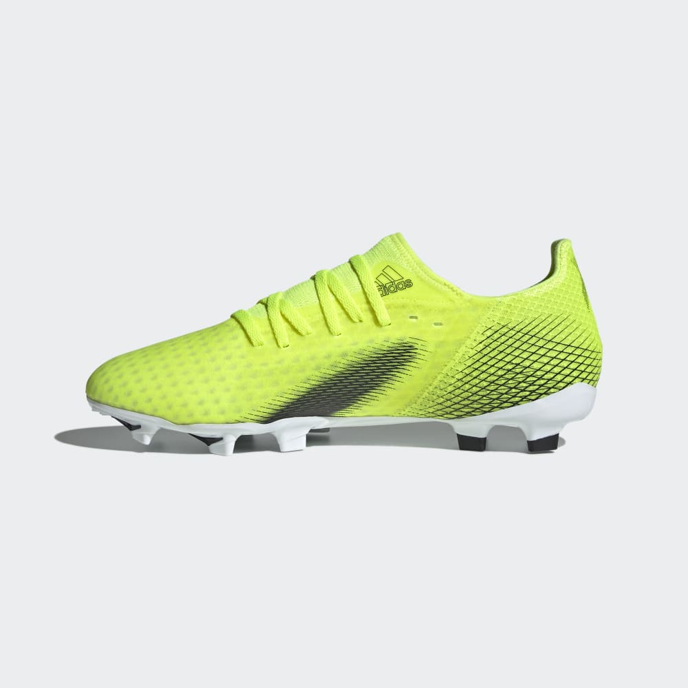 adidas X Ghosted 3 FG Firm Ground Football Boots Bright Yellow/Black/White