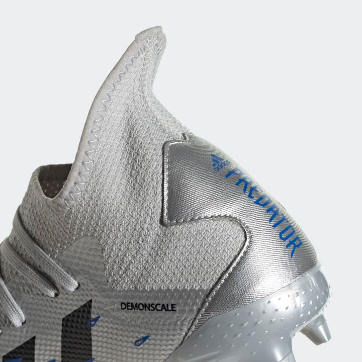 Botas de fútbol para terreno firme adidas Predator Freak 3 FG Plata/Negro/Rojo