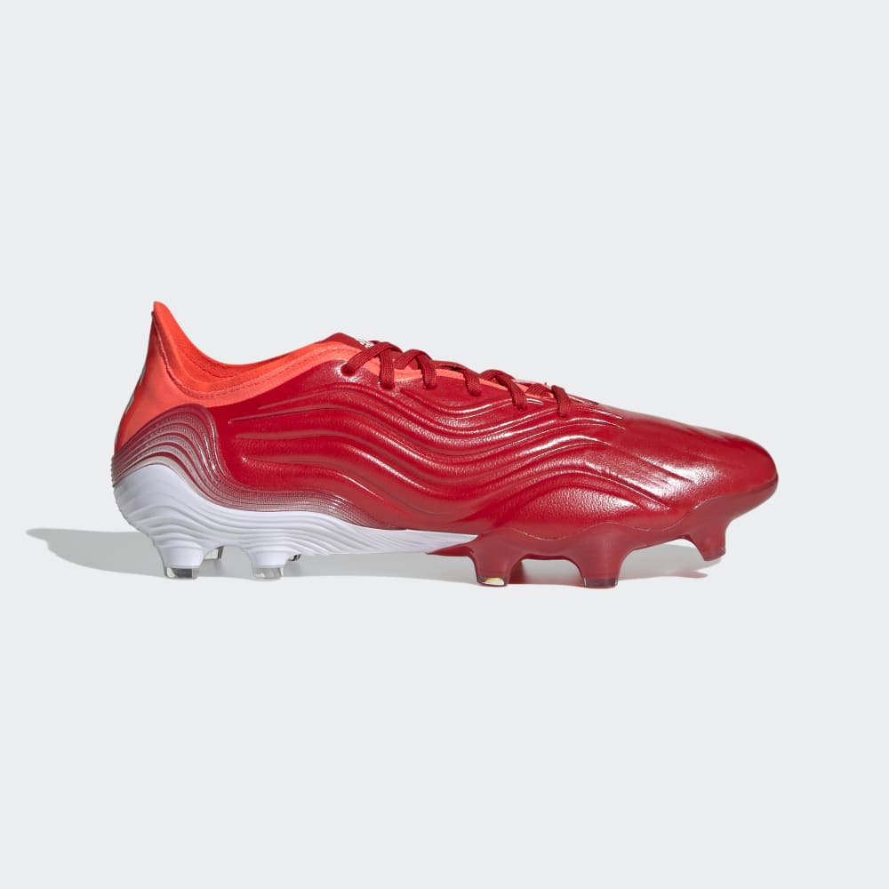 adidas Copa Sense 1 FG Firm Ground Football Boots Red/White