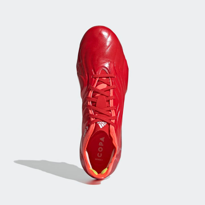 adidas Copa Sense 1 FG Firm Ground Football Boots Red/White