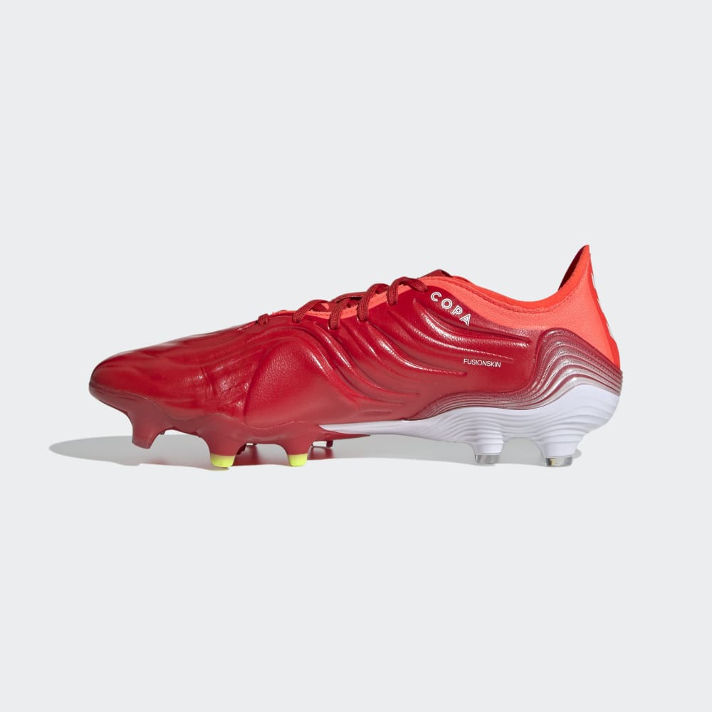 adidas Copa Sense 1 FG Firm Ground Football Boots Red/White