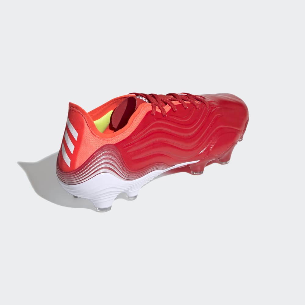 adidas Copa Sense 1 FG Firm Ground Football Boots Red/White