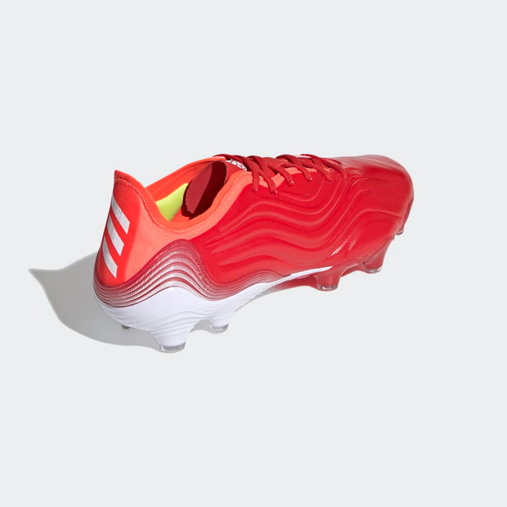 adidas Copa Sense 1 FG Firm Ground Football Boots Red/White