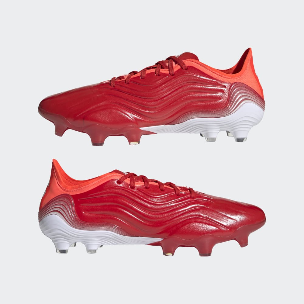 adidas Copa Sense 1 FG Firm Ground Football Boots Red/White