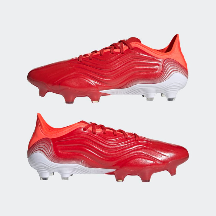 adidas Copa Sense 1 FG Firm Ground Football Boots Red/White