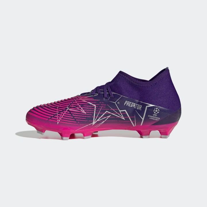 Botas de fútbol adidas Predator Edge 3 FG Team College Purple / Silver Metallic / Team Shock Pink