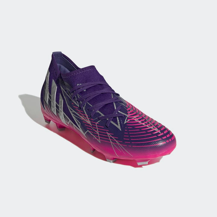 Botas de fútbol adidas Predator Edge 3 FG Team College Purple / Silver Metallic / Team Shock Pink