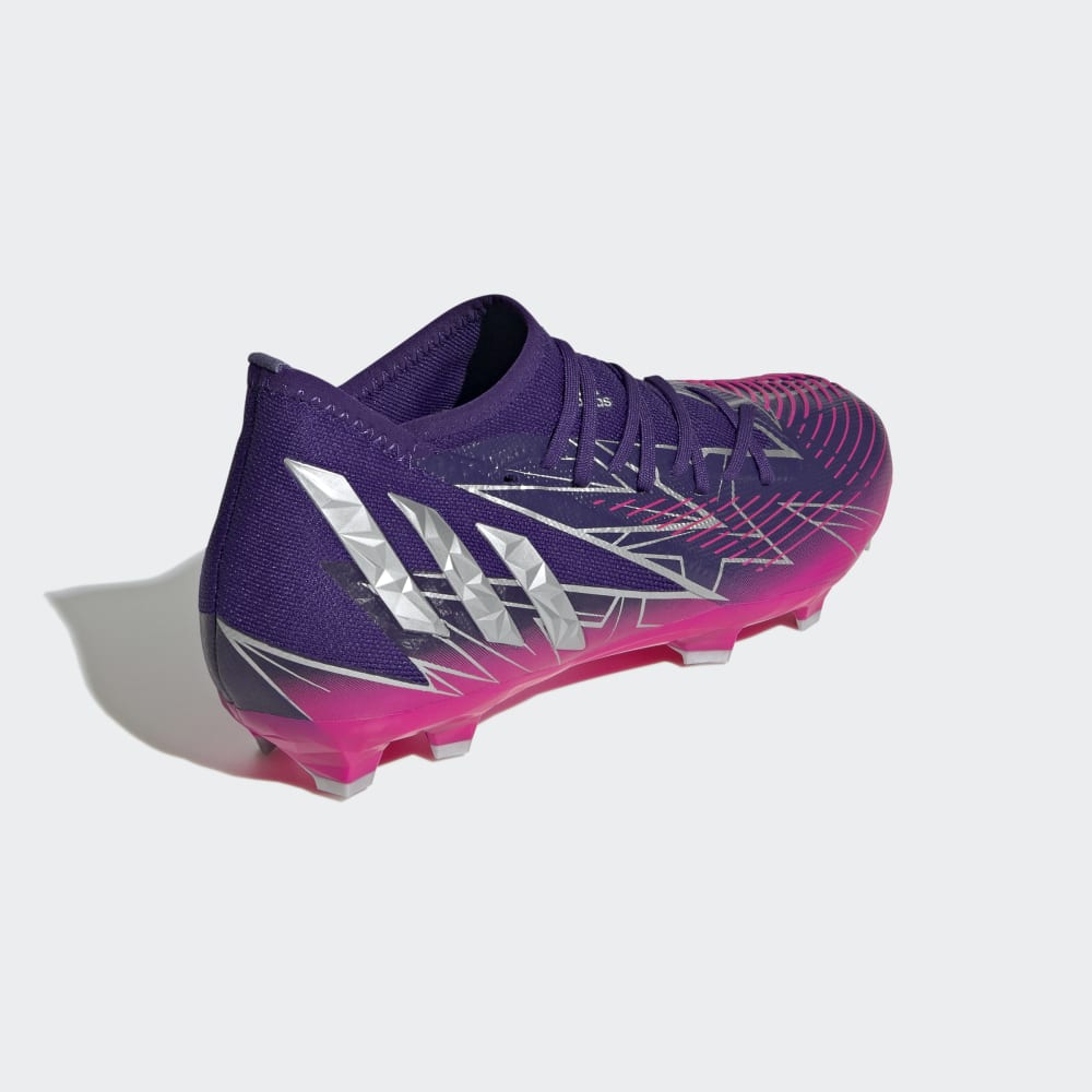 Botas de fútbol adidas Predator Edge 3 FG Team College Purple / Silver Metallic / Team Shock Pink