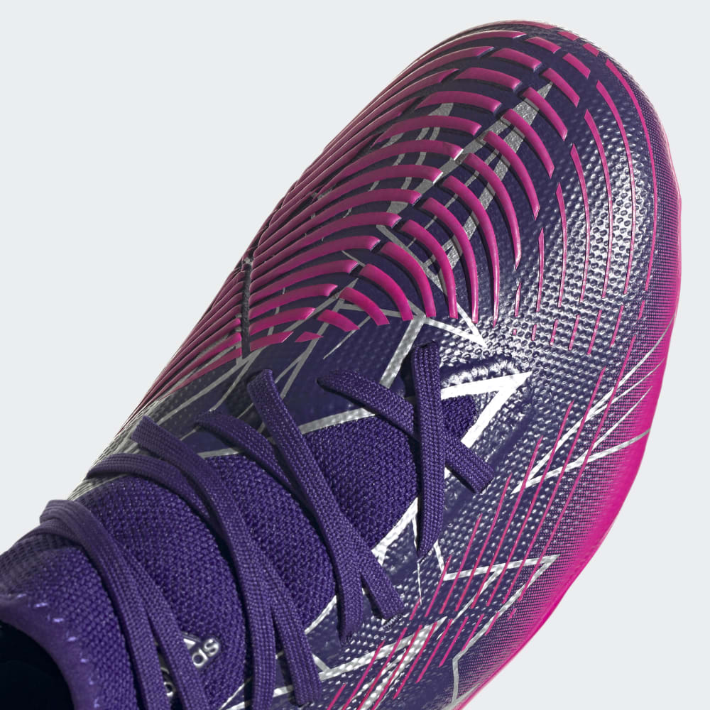 Botas de fútbol adidas Predator Edge 3 FG Team College Purple / Silver Metallic / Team Shock Pink