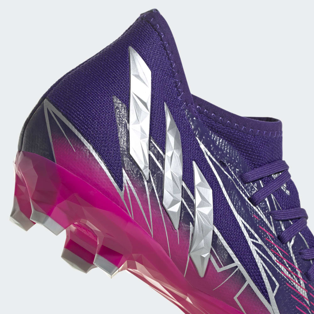Botas de fútbol adidas Predator Edge 3 FG Team College Purple / Silver Metallic / Team Shock Pink