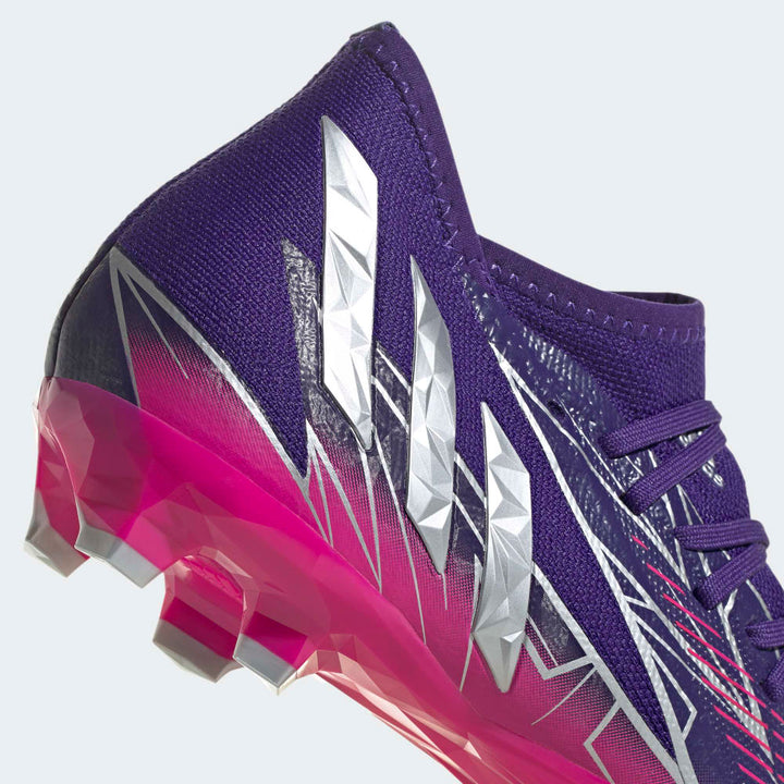 Botas de fútbol adidas Predator Edge 3 FG Team College Purple / Silver Metallic / Team Shock Pink