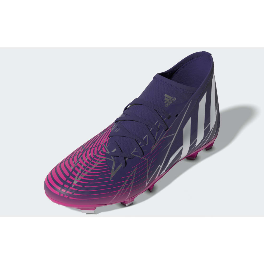 Botas de fútbol adidas Predator Edge 3 FG Team College Purple / Silver Metallic / Team Shock Pink