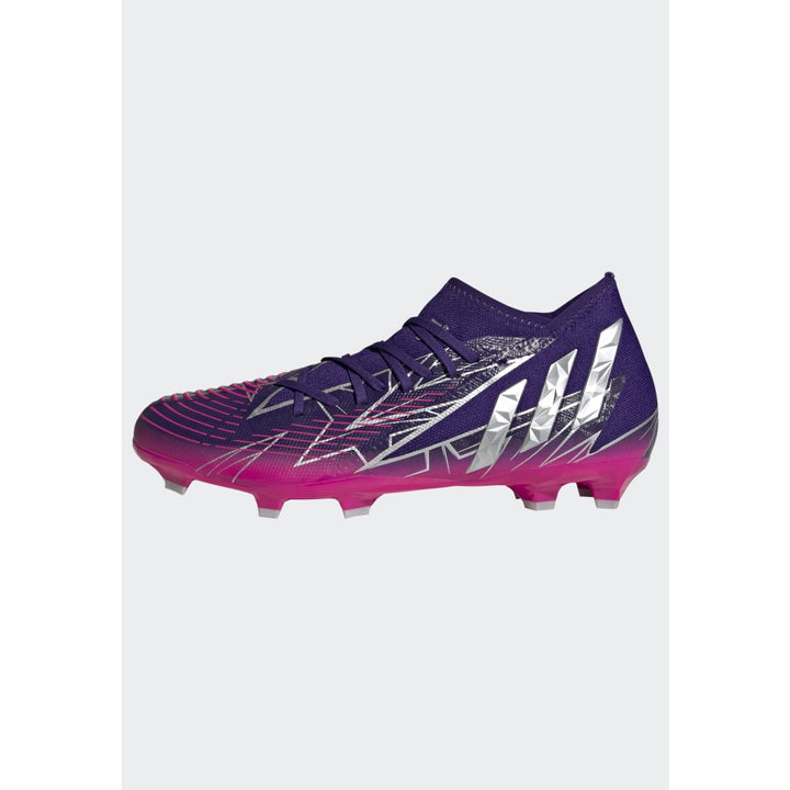 Botas de fútbol adidas Predator Edge 3 FG Team College Purple / Silver Metallic / Team Shock Pink