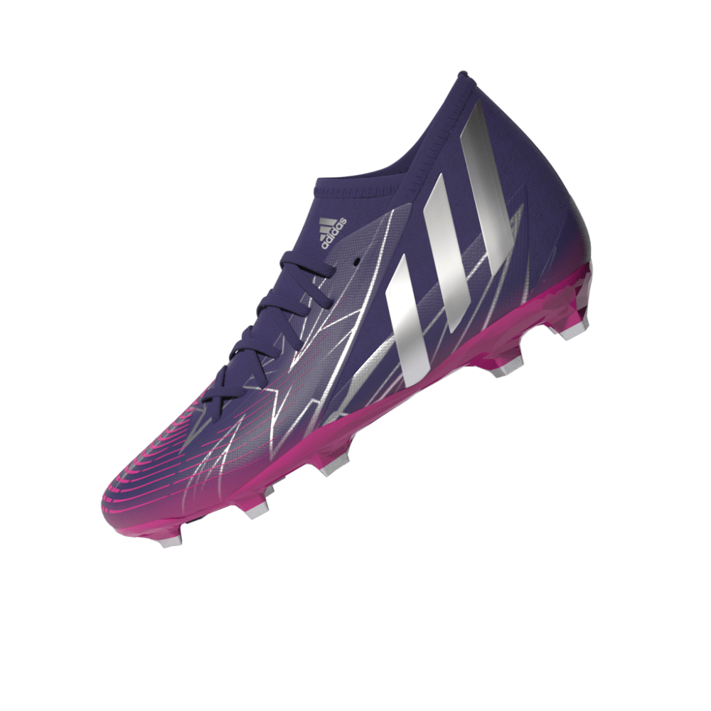 Botas de fútbol adidas Predator Edge 3 FG Team College Purple / Silver Metallic / Team Shock Pink