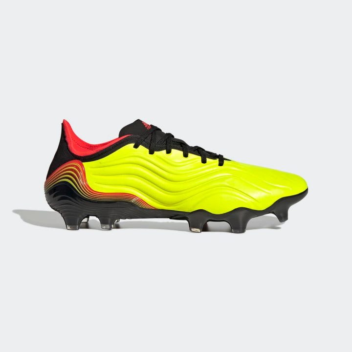 Botas de fútbol para terreno firme adidas Copa Sense 1 FG Amarillo/Rojo/Negro