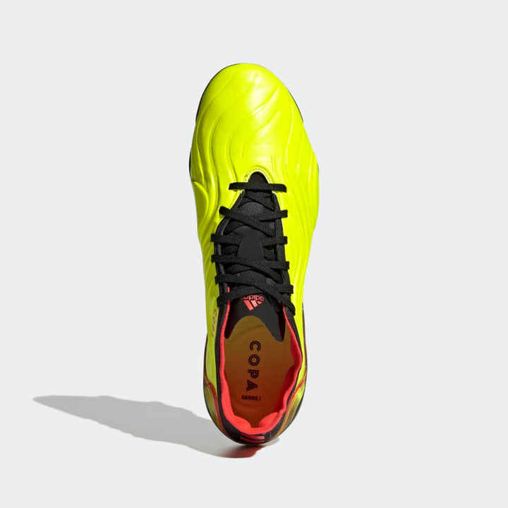 Botas de fútbol para terreno firme adidas Copa Sense 1 FG Amarillo/Rojo/Negro