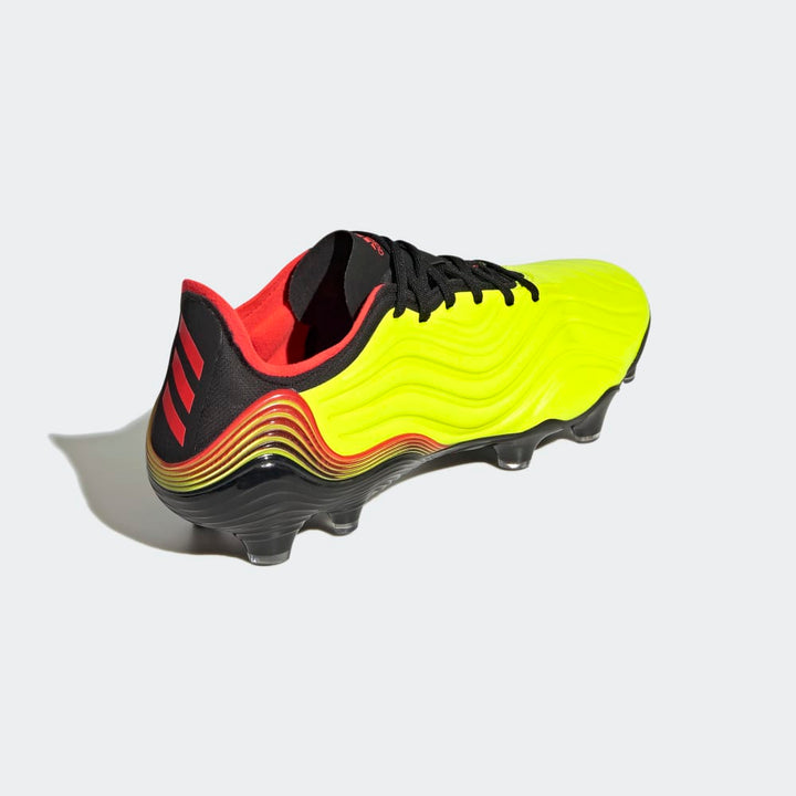 Botas de fútbol para terreno firme adidas Copa Sense 1 FG Amarillo/Rojo/Negro