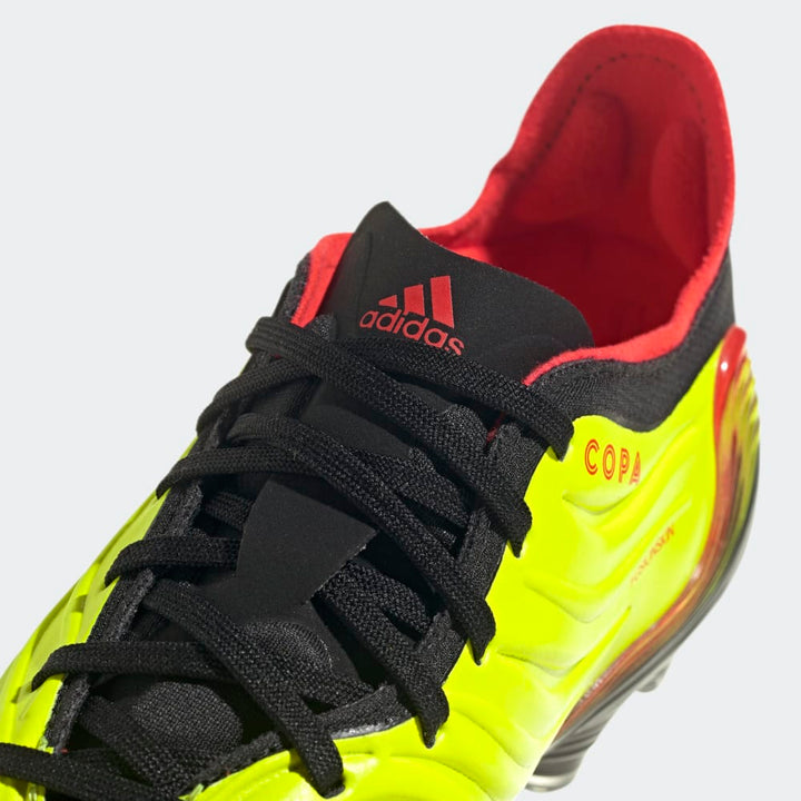 Botas de fútbol para terreno firme adidas Copa Sense 1 FG Amarillo/Rojo/Negro