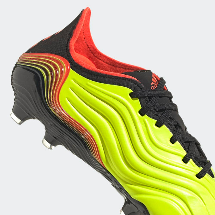 Botas de fútbol para terreno firme adidas Copa Sense 1 FG Amarillo/Rojo/Negro