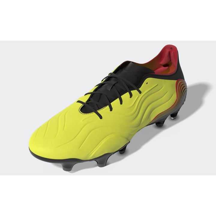 Botas de fútbol para terreno firme adidas Copa Sense 1 FG Amarillo/Rojo/Negro