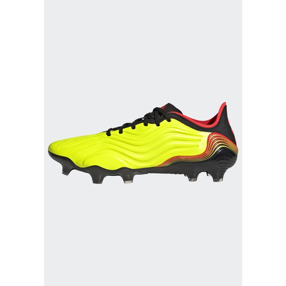 Botas de fútbol para terreno firme adidas Copa Sense 1 FG Amarillo/Rojo/Negro